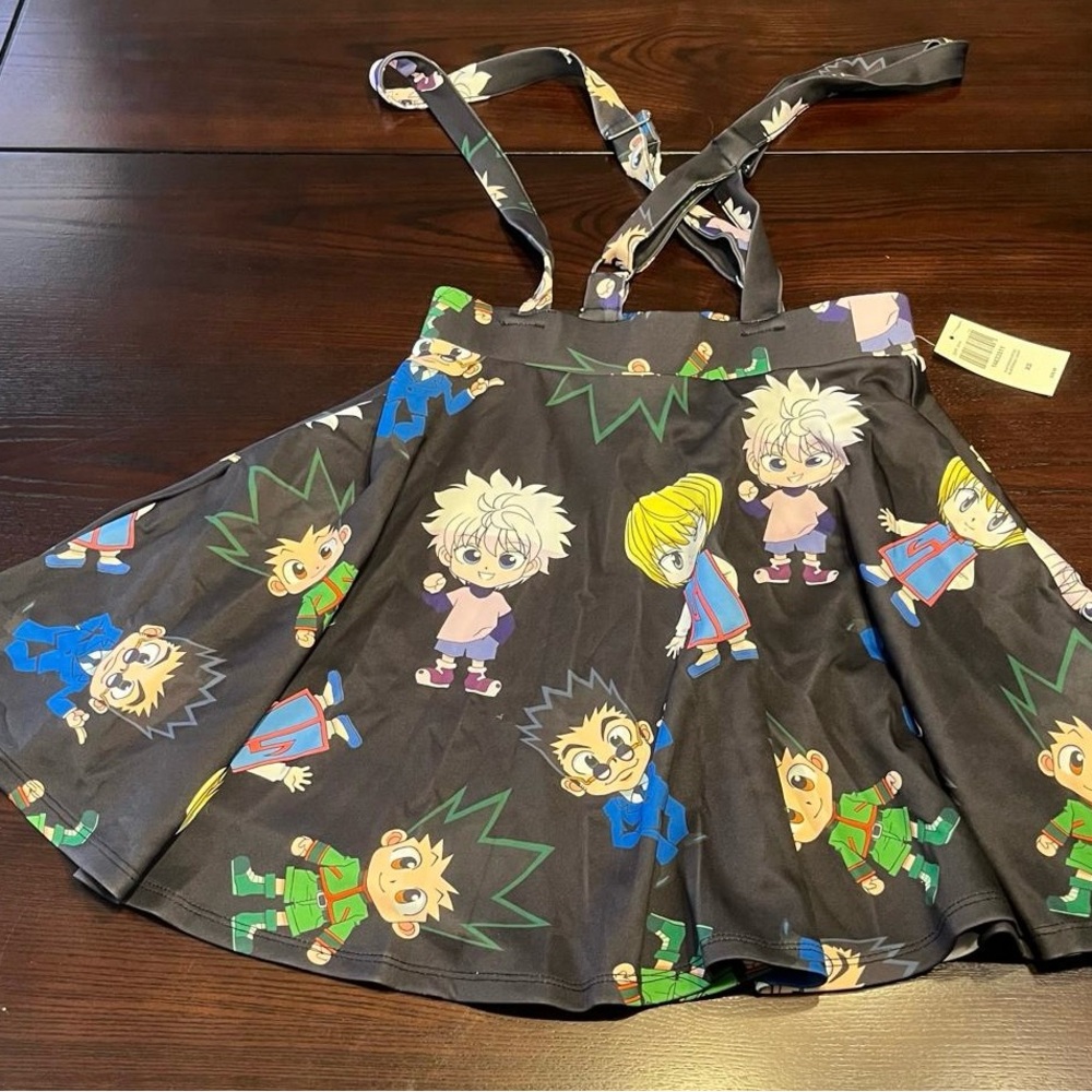 Her Universe Black Anime Character Skirt